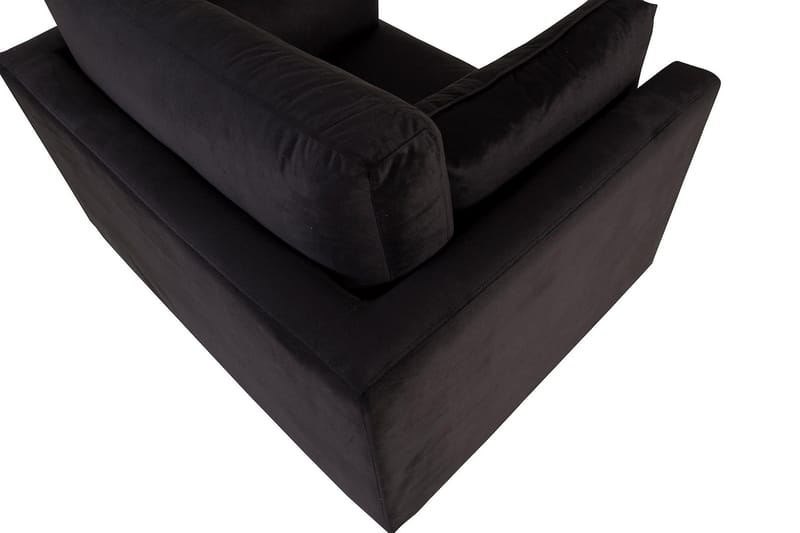 Samettinojatuoli Boom - Musta - Huonekalut - Tuoli & nojatuoli - Nojatuoli & lepotuoli