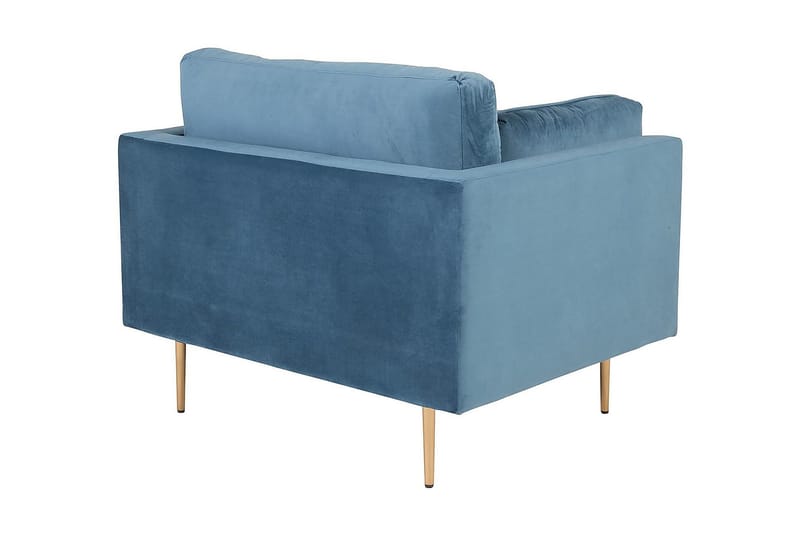 Samettinojatuoli Boom - Sininen - Huonekalut - Tuoli & nojatuoli - Nojatuoli & lepotuoli