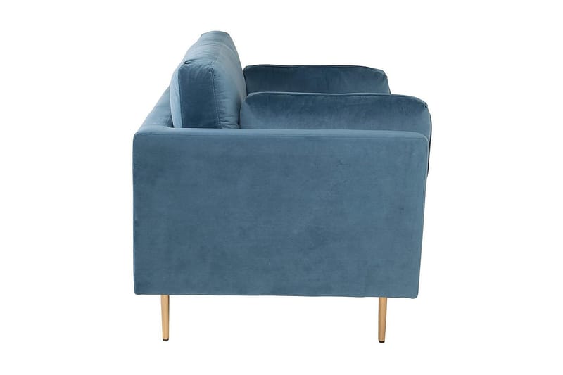 Samettinojatuoli Boom - Sininen - Huonekalut - Tuoli & nojatuoli - Nojatuoli & lepotuoli