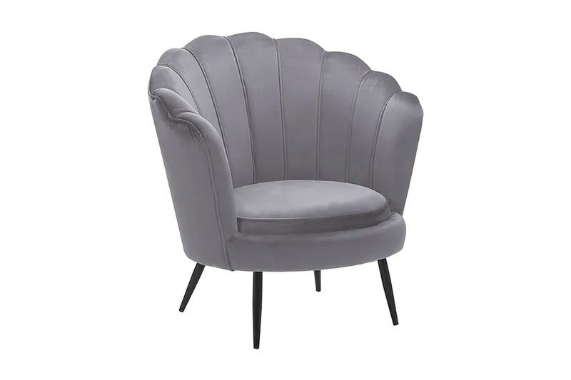 Samettinojatuoli Midfield, Harmaa