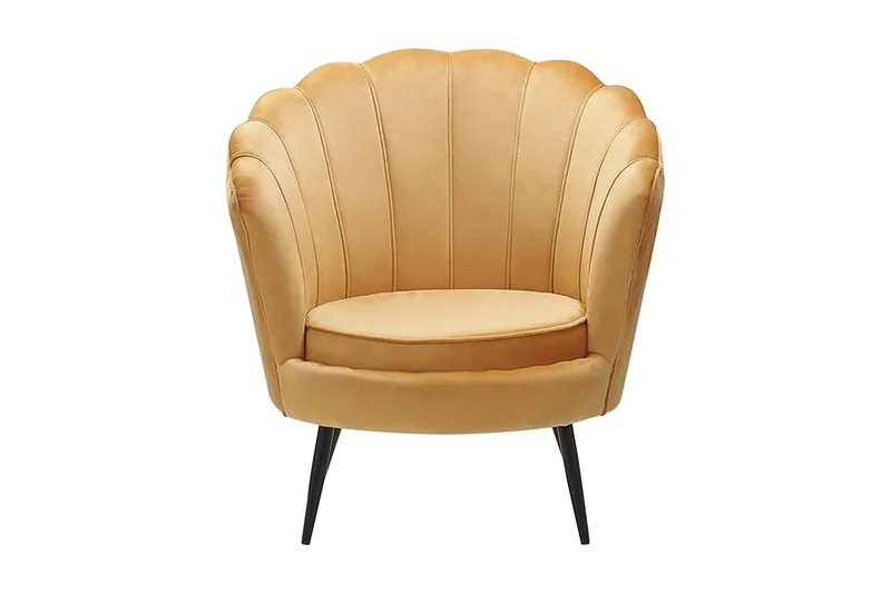 Samettinojatuoli Midfield - Keltainen - Huonekalut - Tuoli & nojatuoli - Nojatuoli & lepotuoli