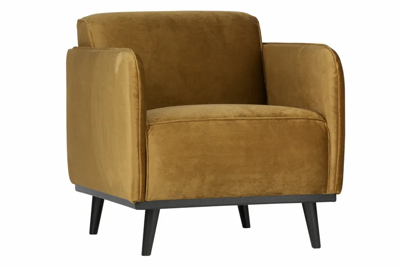 Samettinojatuoli Nowell, Hunajankeltainen