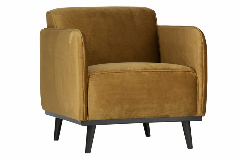 Samettinojatuoli Nowell, Hunajankeltainen