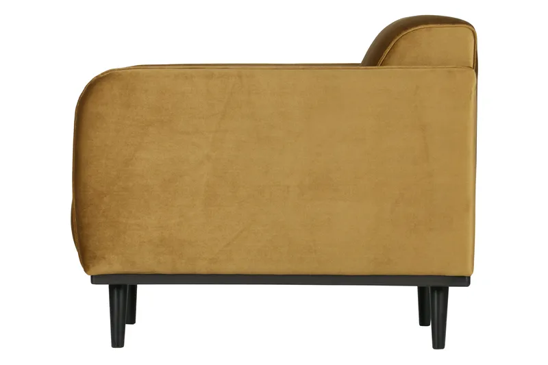 Samettinojatuoli Nowell - Hunajankeltainen - Huonekalut - Tuoli & nojatuoli - Nojatuoli & lepotuoli - Samettinojatuoli