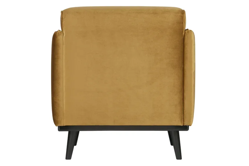 Samettinojatuoli Nowell - Hunajankeltainen - Huonekalut - Tuoli & nojatuoli - Nojatuoli & lepotuoli - Samettinojatuoli
