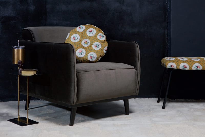 Samettinojatuoli Nowell - Vihreä - Huonekalut - Tuoli & nojatuoli - Nojatuoli & lepotuoli - Samettinojatuoli