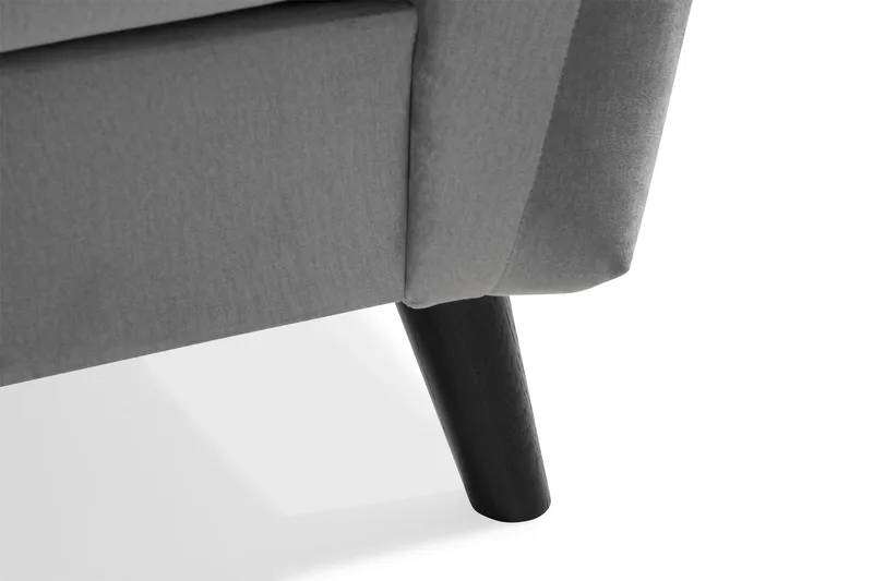 Trend Nojatuoli - Vaaleanharmaa - Huonekalut - Tuoli & nojatuoli - Nojatuoli & lepotuoli - Samettinojatuoli