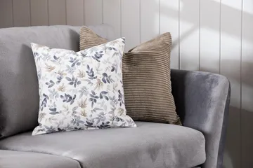 Trend Nojatuoli - Vaaleanharmaa - Huonekalut - Tuoli & nojatuoli - Nojatuoli & lepotuoli - Samettinojatuoli