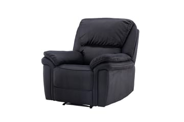 Saranda Recliner-nojatuoli - Musta - Huonekalut - Tuoli & nojatuoli - Nojatuoli & lepotuoli - Mekanismituoli