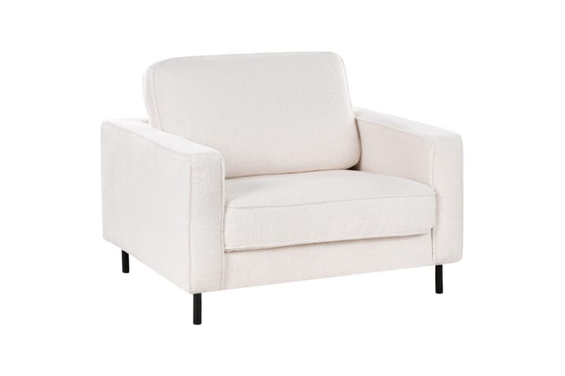 Nojatuoli Savalen - Valkoinen, Musta, Valkoinen, musta - Huonekalut - Tuoli & nojatuoli - Nojatuoli & lepotuoli