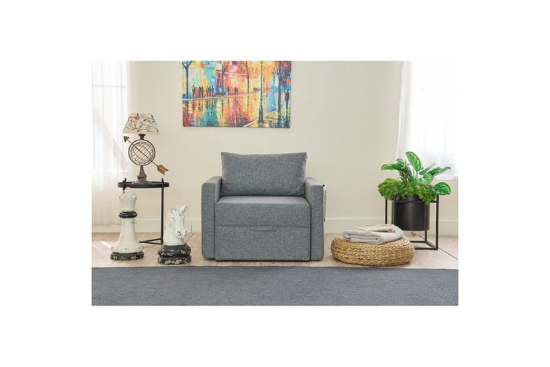 Savra Vuodetuoli - Harmaa - Huonekalut - Sohva - Vuodesohva