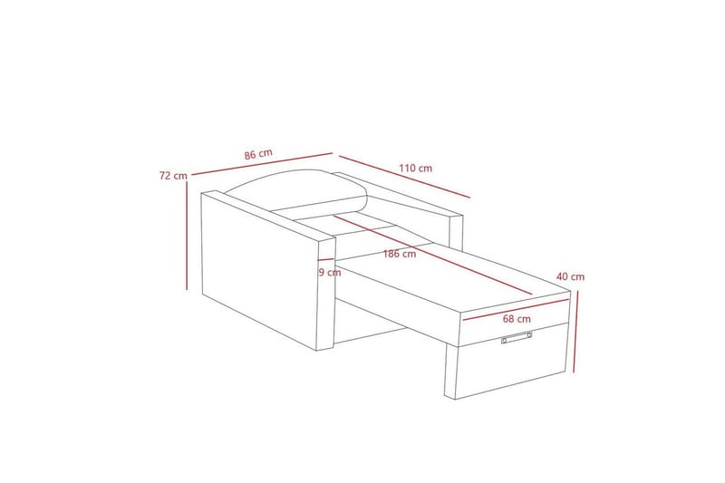 Savra Vuodetuoli - Kerma - Huonekalut - Sohva - Vuodesohva