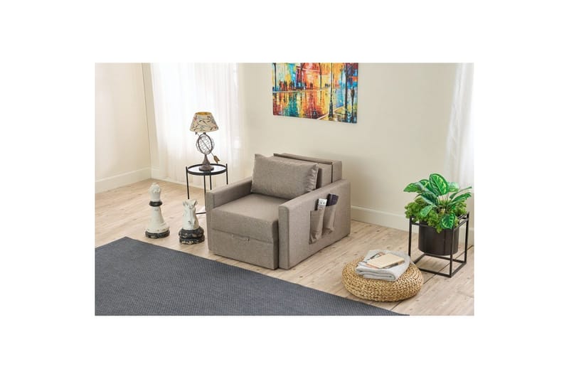 Savra Vuodetuoli - Ruskea - Huonekalut - Sohva - Vuodesohva