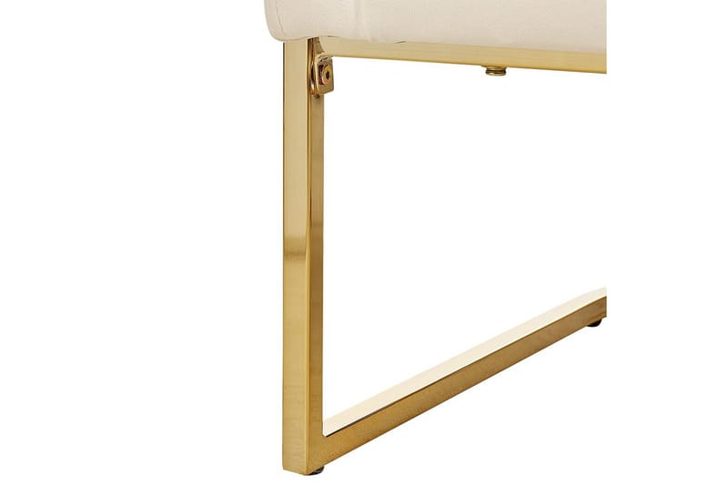 Nojatuoli Sirkka - Beige, kulta - Huonekalut - Tuoli & nojatuoli - Nojatuoli & lepotuoli