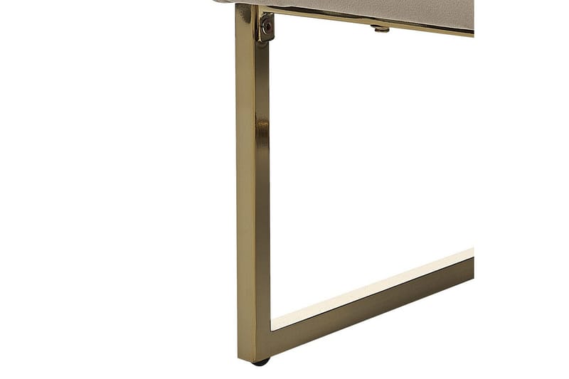 Nojatuoli Sirkka - Taupe, kulta - Huonekalut - Tuoli & nojatuoli - Nojatuoli & lepotuoli