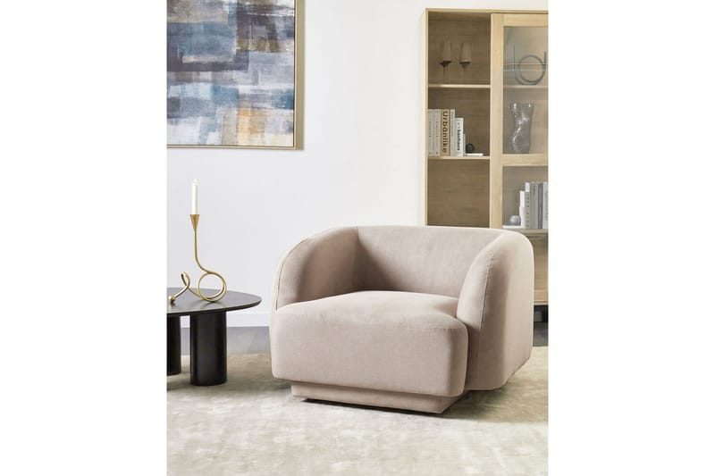 Nojatuoli Skjanes - Taupe - Huonekalut - Tuoli & nojatuoli - Nojatuoli & lepotuoli