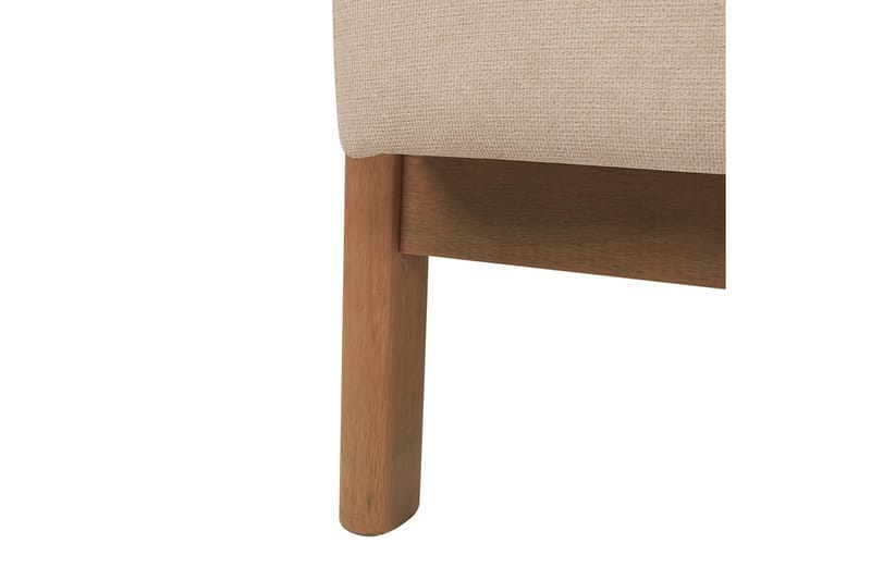 Nojatuoli Skovde - Beige, vaalea puu - Huonekalut - Tuoli & nojatuoli - Nojatuoli & lepotuoli