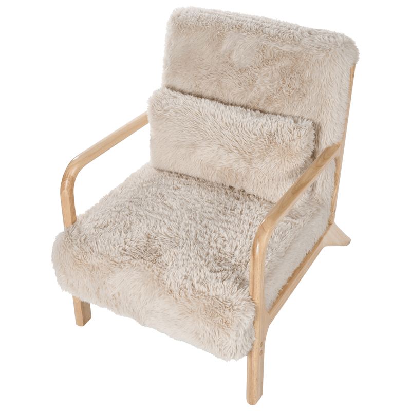 Nojatuoli Skovde - Vaalea beige - Huonekalut - Tuoli & nojatuoli - Nojatuoli & lepotuoli