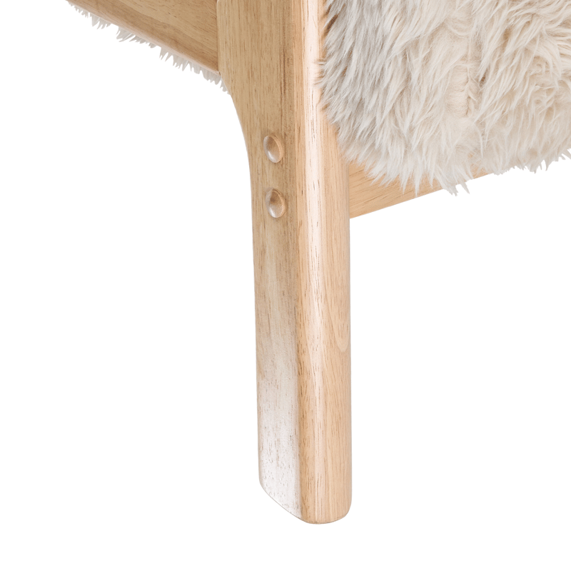 Nojatuoli Skovde - Vaalea beige - Huonekalut - Tuoli & nojatuoli - Nojatuoli & lepotuoli