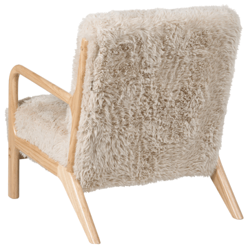 Nojatuoli Skovde - Vaalea beige - Huonekalut - Tuoli & nojatuoli - Nojatuoli & lepotuoli