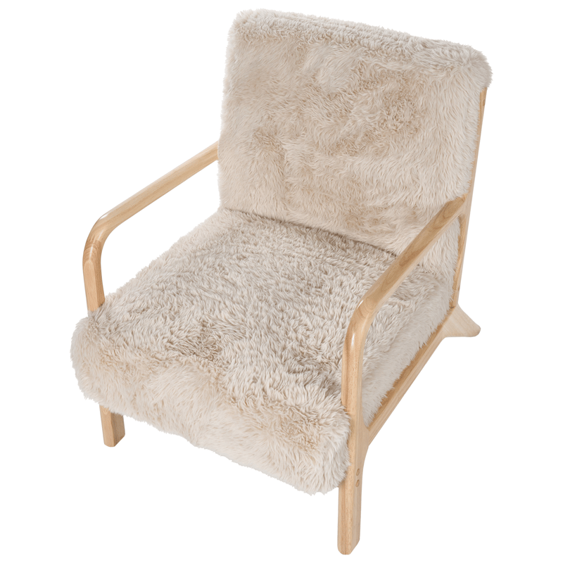 Nojatuoli Skovde - Vaalea beige - Huonekalut - Tuoli & nojatuoli - Nojatuoli & lepotuoli
