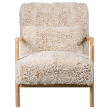 Nojatuoli Skovde - Vaalea beige - Huonekalut - Tuoli & nojatuoli - Nojatuoli & lepotuoli