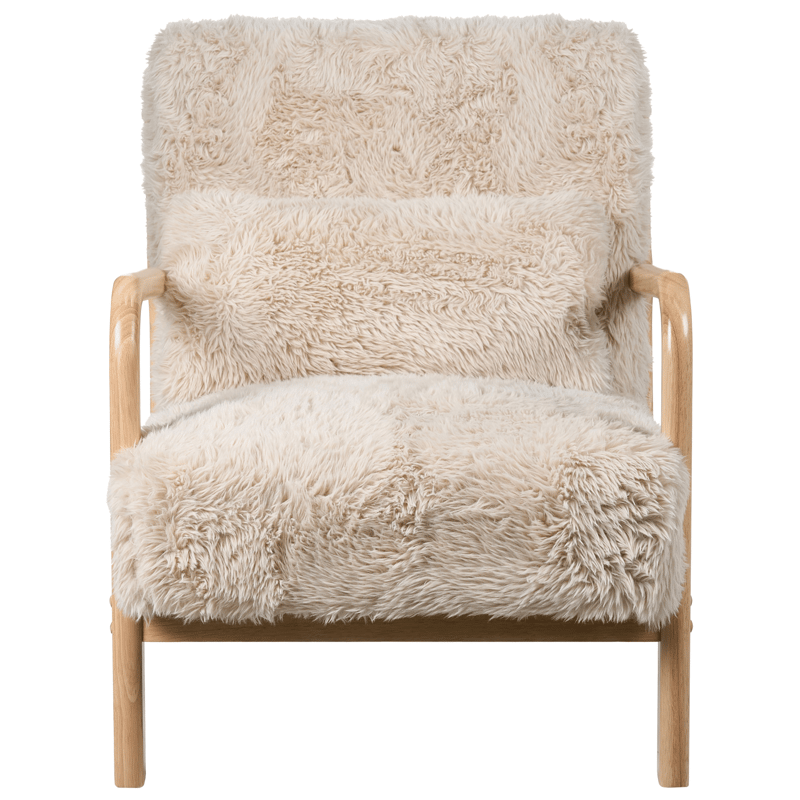 Nojatuoli Skovde - Vaalea beige - Huonekalut - Tuoli & nojatuoli - Nojatuoli & lepotuoli