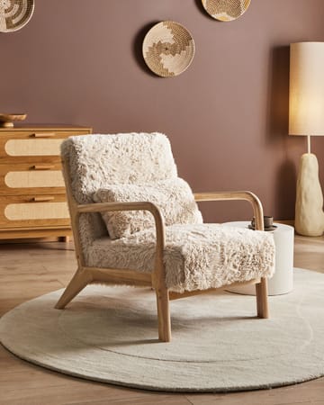 Nojatuoli Skovde - Vaalea beige - Huonekalut - Tuoli & nojatuoli - Nojatuoli & lepotuoli