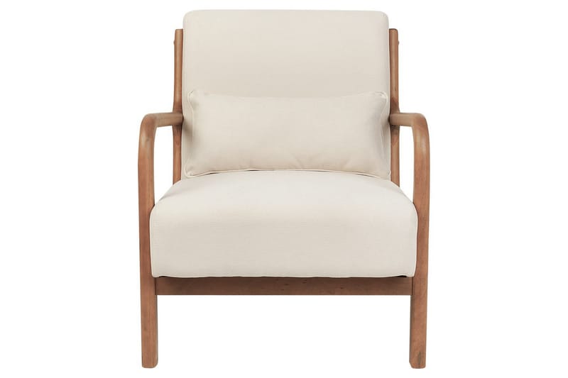 Nojatuoli Skovde - Vaaleanbeige, vaalea puu - Huonekalut - Tuoli & nojatuoli - Nojatuoli & lepotuoli