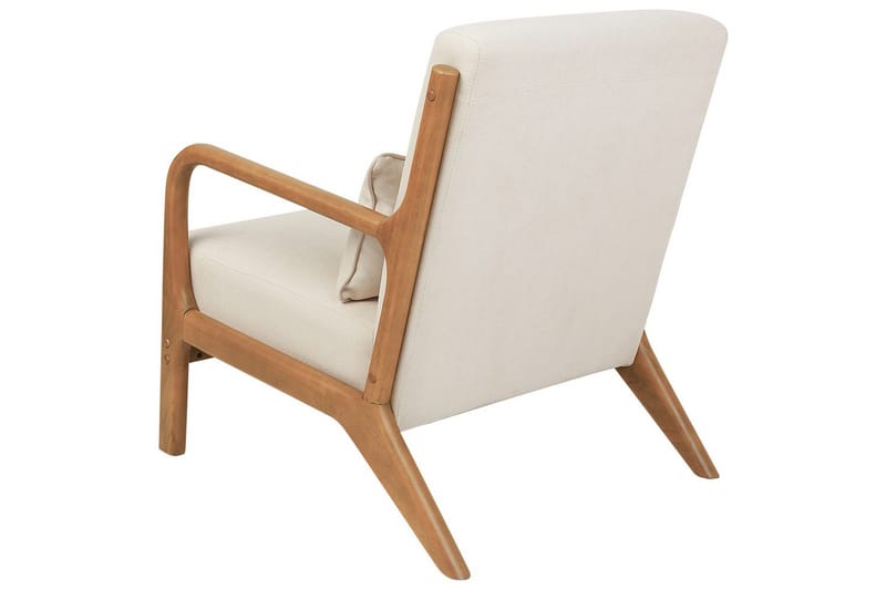 Nojatuoli Skovde - Vaaleanbeige, vaalea puu - Huonekalut - Tuoli & nojatuoli - Nojatuoli & lepotuoli