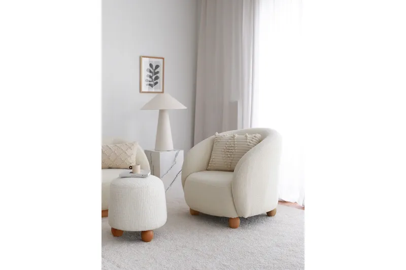 Slon Teddy Nojatuoli, Valkoinen