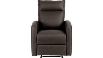 Solvane recliner-nojatuoli kankaasta - Harmaanruskea - Huonekalut - Tuoli & nojatuoli - Nojatuoli & lepotuoli - Mekanismituoli