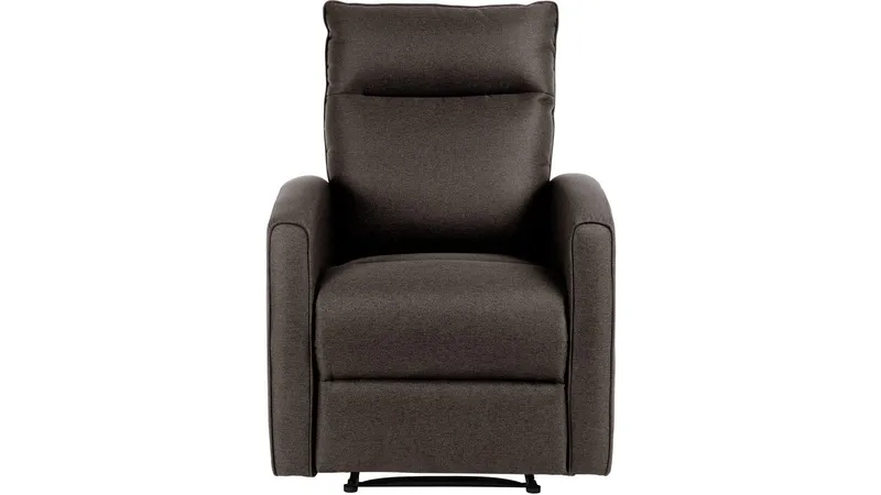 Solvane recliner-nojatuoli kankaasta - Harmaanruskea - Huonekalut - Tuoli & nojatuoli - Nojatuoli & lepotuoli - Mekanismituoli