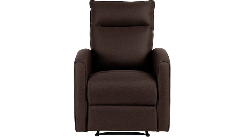 Solvane recliner-nojatuoli kankaasta - Suklaanruskea - Huonekalut - Tuoli & nojatuoli - Nojatuoli & lepotuoli - Mekanismituoli