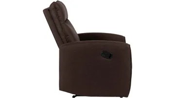 Solvane recliner-nojatuoli kankaasta - Suklaanruskea - Huonekalut - Tuoli & nojatuoli - Nojatuoli & lepotuoli - Mekanismituoli