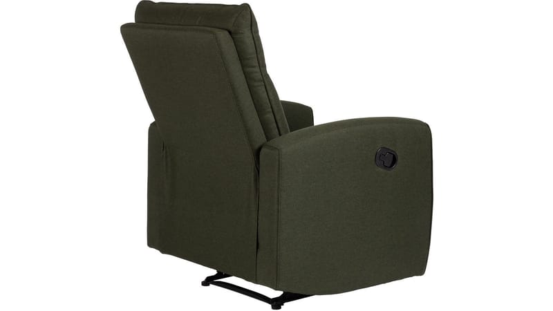 Solvane recliner-nojatuoli kankaasta - Vihreä - Huonekalut - Tuoli & nojatuoli - Nojatuoli & lepotuoli - Mekanismituoli