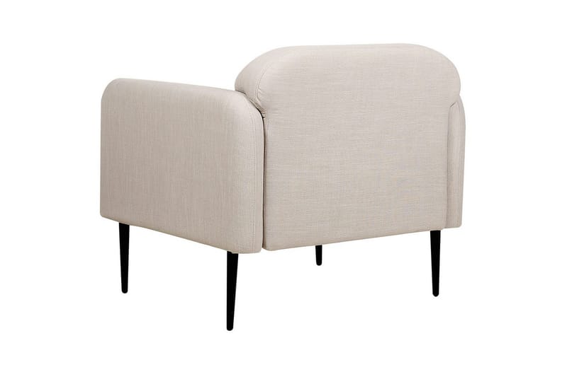 Nojatuoli Stouby - Taupe, musta - Huonekalut - Tuoli & nojatuoli - Nojatuoli & lepotuoli