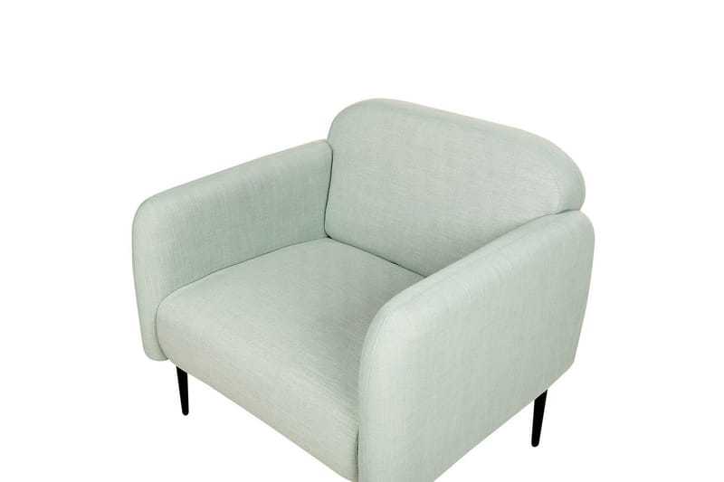 Nojatuoli Stouby - Vihreä, musta - Huonekalut - Tuoli & nojatuoli - Nojatuoli & lepotuoli