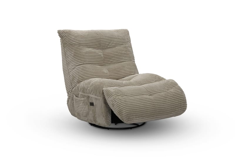 Tania Recliner-nojatuoli Sähköinen - Beige - Huonekalut - Tuoli & nojatuoli - Nojatuoli & lepotuoli - Mekanismituoli