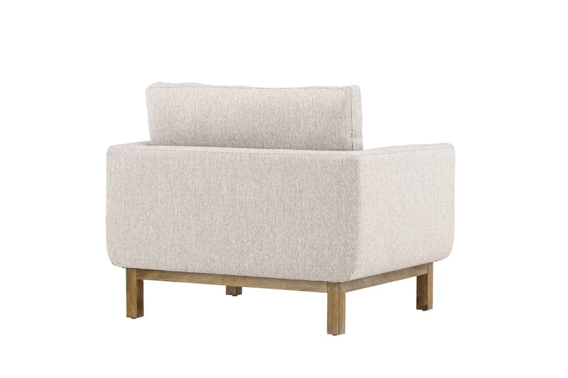 Tavallinen käsinojallinen nojatuoli Venture Home Olympos-nojatuoli Beige - Huonekalut - Tuoli & nojatuoli - Nojatuoli & lepotuoli