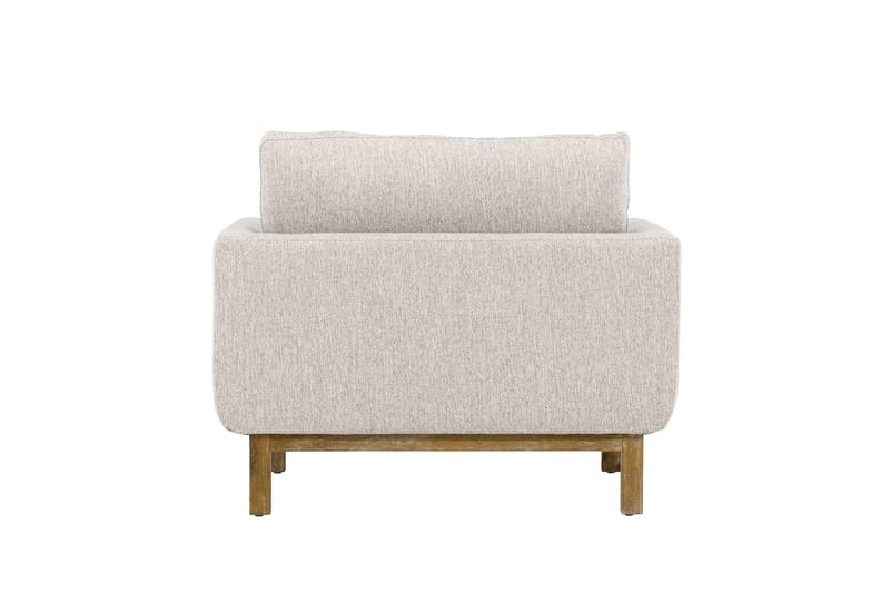 Tavallinen käsinojallinen nojatuoli Venture Home Olympos-nojatuoli Beige - Huonekalut - Tuoli & nojatuoli - Nojatuoli & lepotuoli