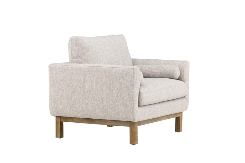 Tavallinen käsinojallinen nojatuoli Venture Home Olympos-nojatuoli Beige - Huonekalut - Tuoli & nojatuoli - Nojatuoli & lepotuoli