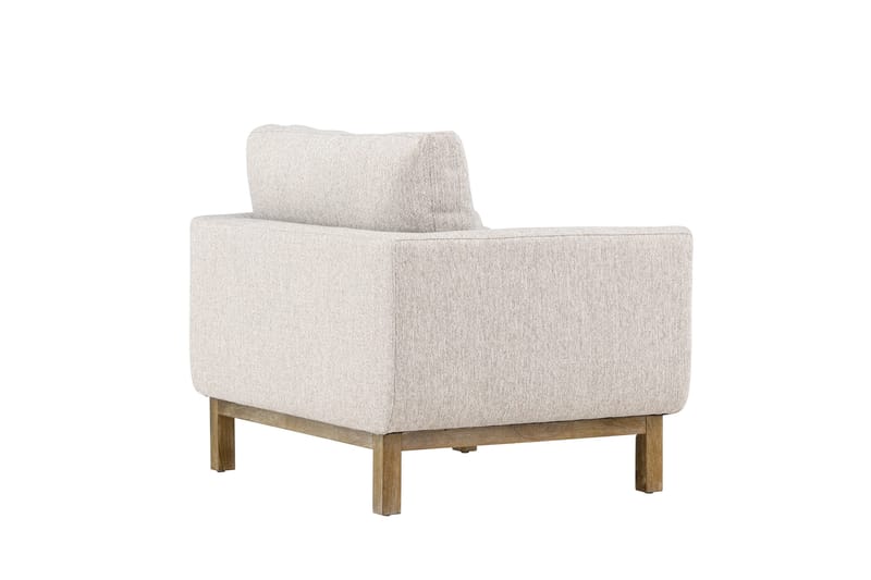 Tavallinen käsinojallinen nojatuoli Venture Home Olympos-nojatuoli Beige - Huonekalut - Tuoli & nojatuoli - Nojatuoli & lepotuoli