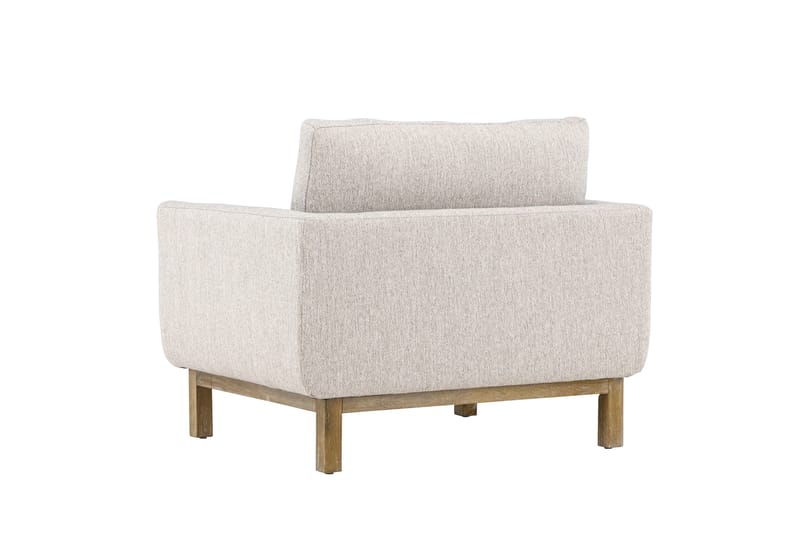 Tavallinen käsinojallinen nojatuoli Venture Home Olympos-nojatuoli Beige - Huonekalut - Tuoli & nojatuoli - Nojatuoli & lepotuoli