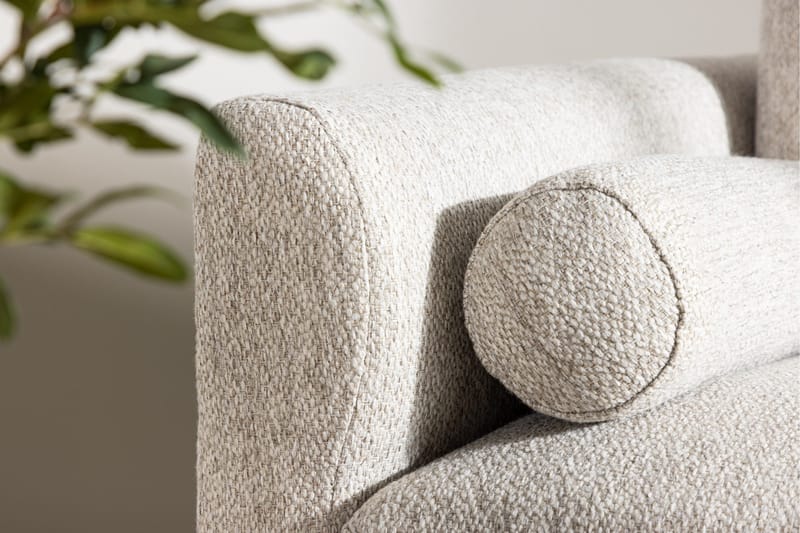 Tavallinen käsinojallinen nojatuoli Venture Home Olympos-nojatuoli Beige - Huonekalut - Tuoli & nojatuoli - Nojatuoli & lepotuoli