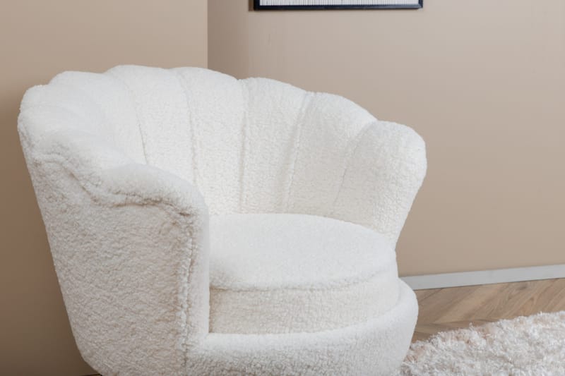 Teddy Nojatuoli Calais - Valkoinen - Huonekalut - Tuoli & nojatuoli - Nojatuoli & lepotuoli