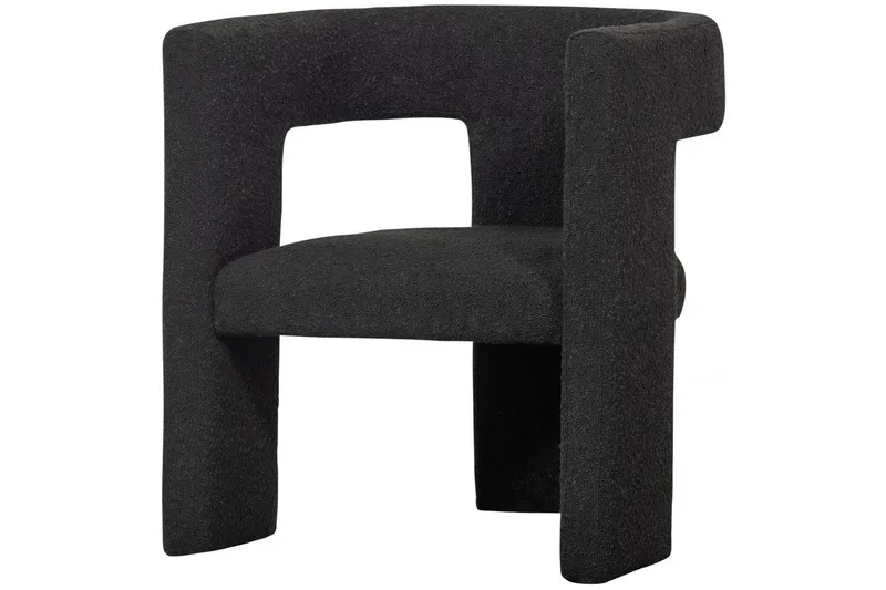 Nojatuoli Tiwa, Tummanharmaa