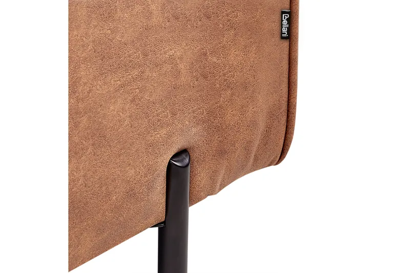 Toliman Lepotuoli 172 cm Vasemmalta - Ruskea/Musta - Huonekalut - Tuoli & nojatuoli - Nojatuoli & lepotuoli - Makuutuoli & divaanituoli