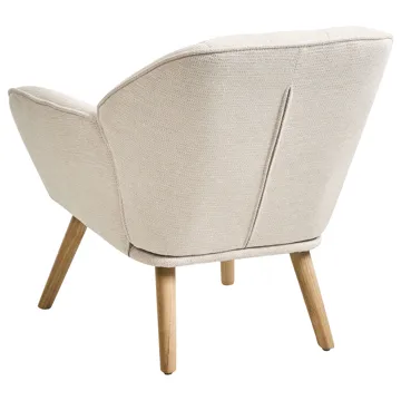 Nojatuoli Torud - Vaalea beige - Huonekalut - Tuoli & nojatuoli - Nojatuoli & lepotuoli