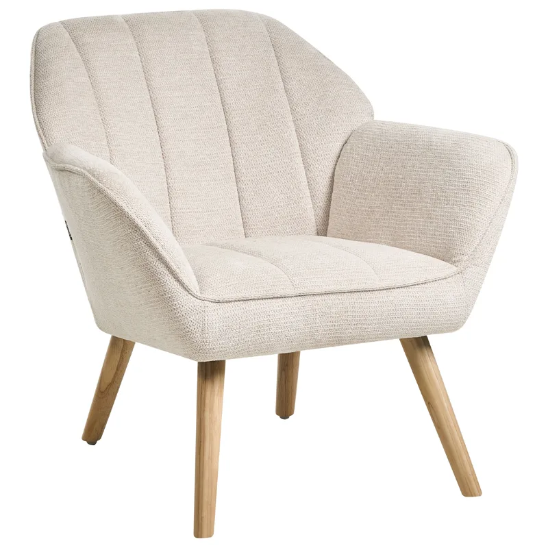Nojatuoli Torud, Vaalea beige